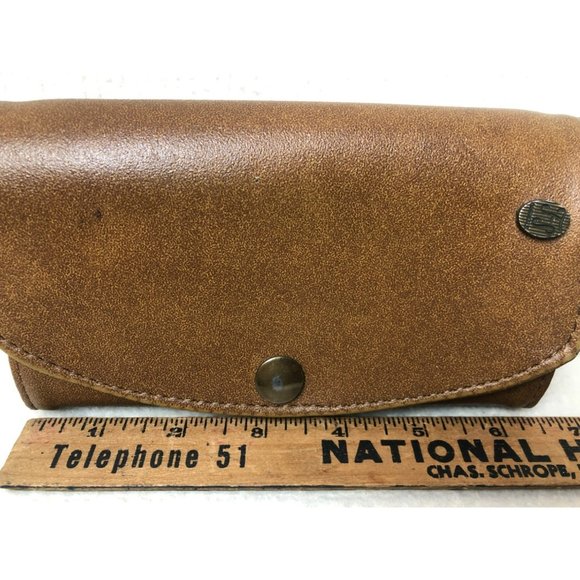 FS original Leather Wallet, Light Brown, 6.5x4" - Picture 9 of 9